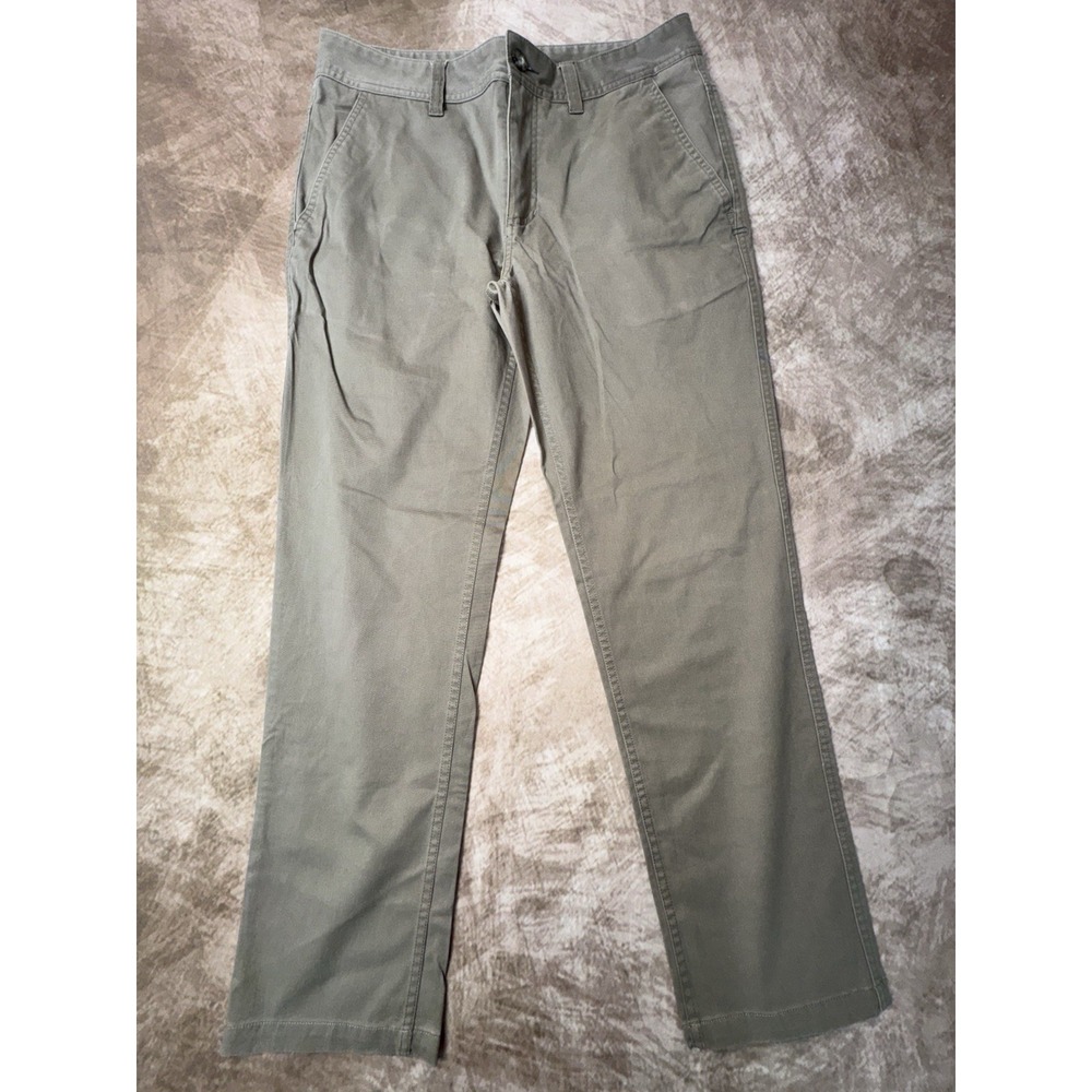 Toad & Co Mission Ridge Pants Mens 32 X 30 Lean Brown Cotton Stretch Straight